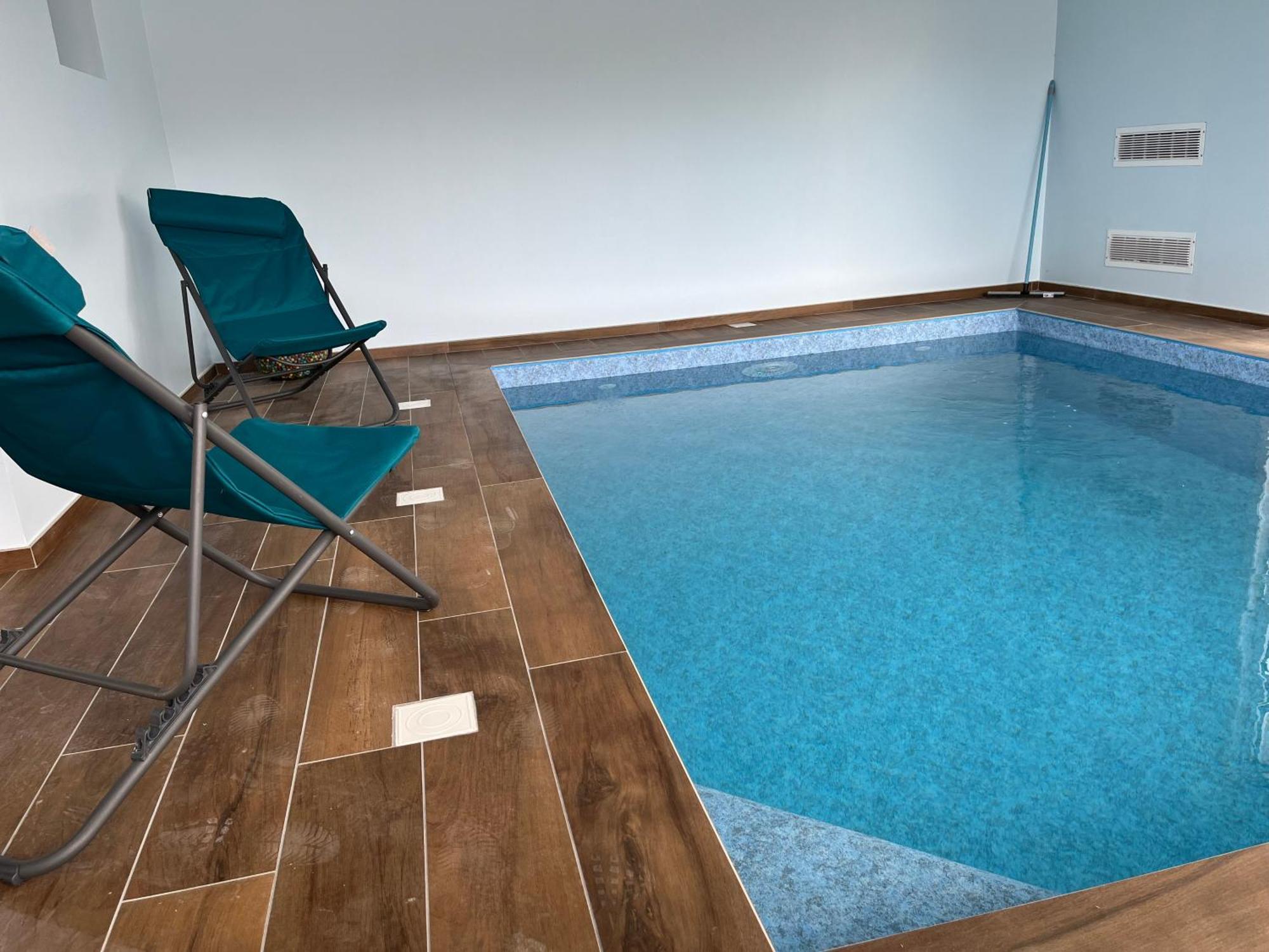 Maison Avec Piscine Interieure Privee, Buses De Spa, Jardin Clos Et Parking Aouste-sur-Sye Ngoại thất bức ảnh