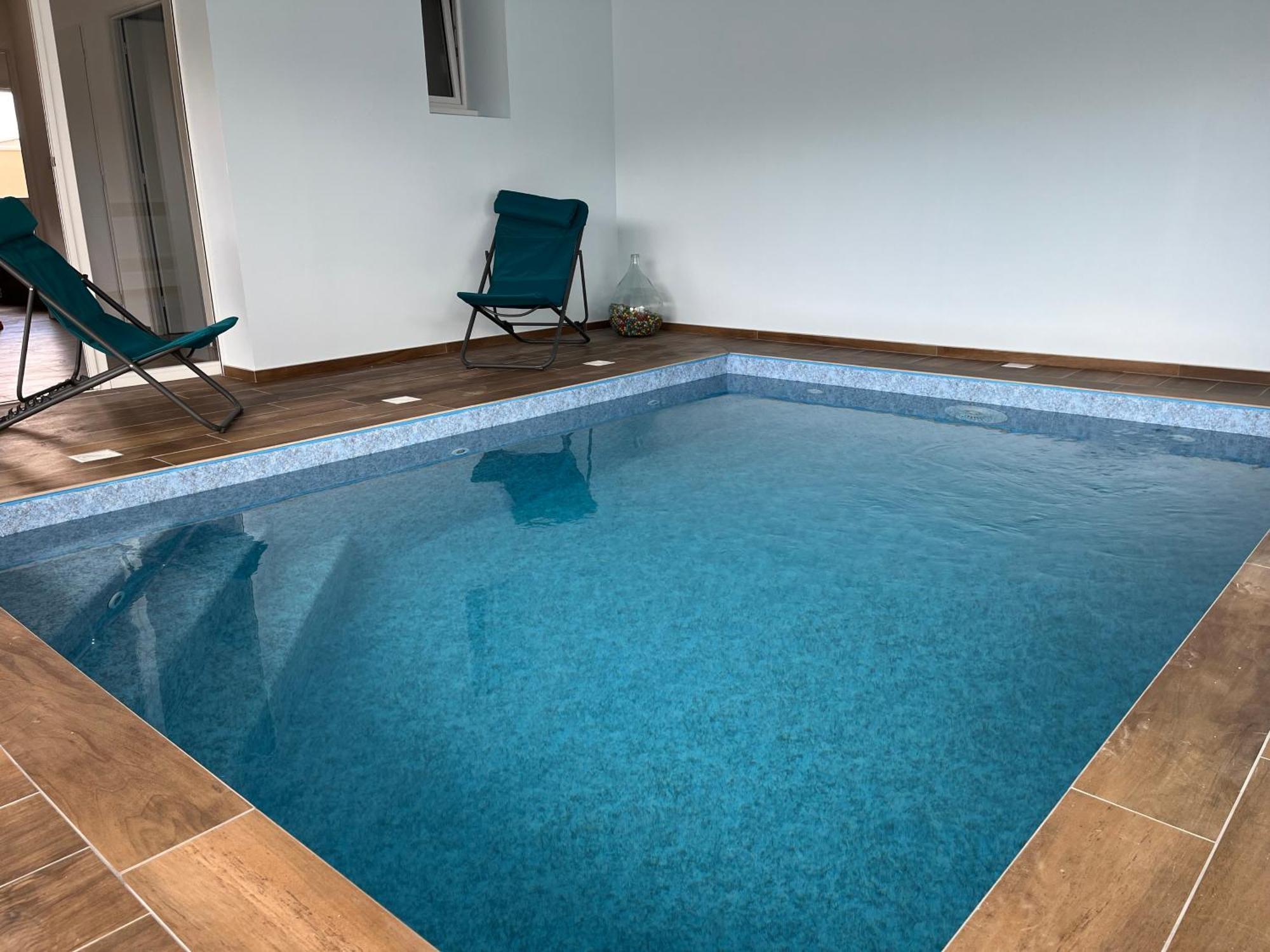Maison Avec Piscine Interieure Privee, Buses De Spa, Jardin Clos Et Parking Aouste-sur-Sye Ngoại thất bức ảnh